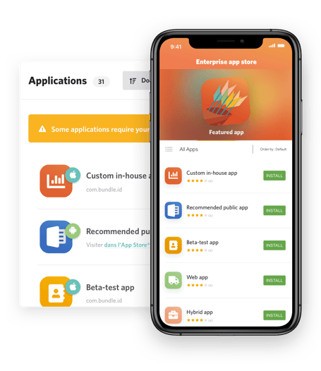 mobile application management