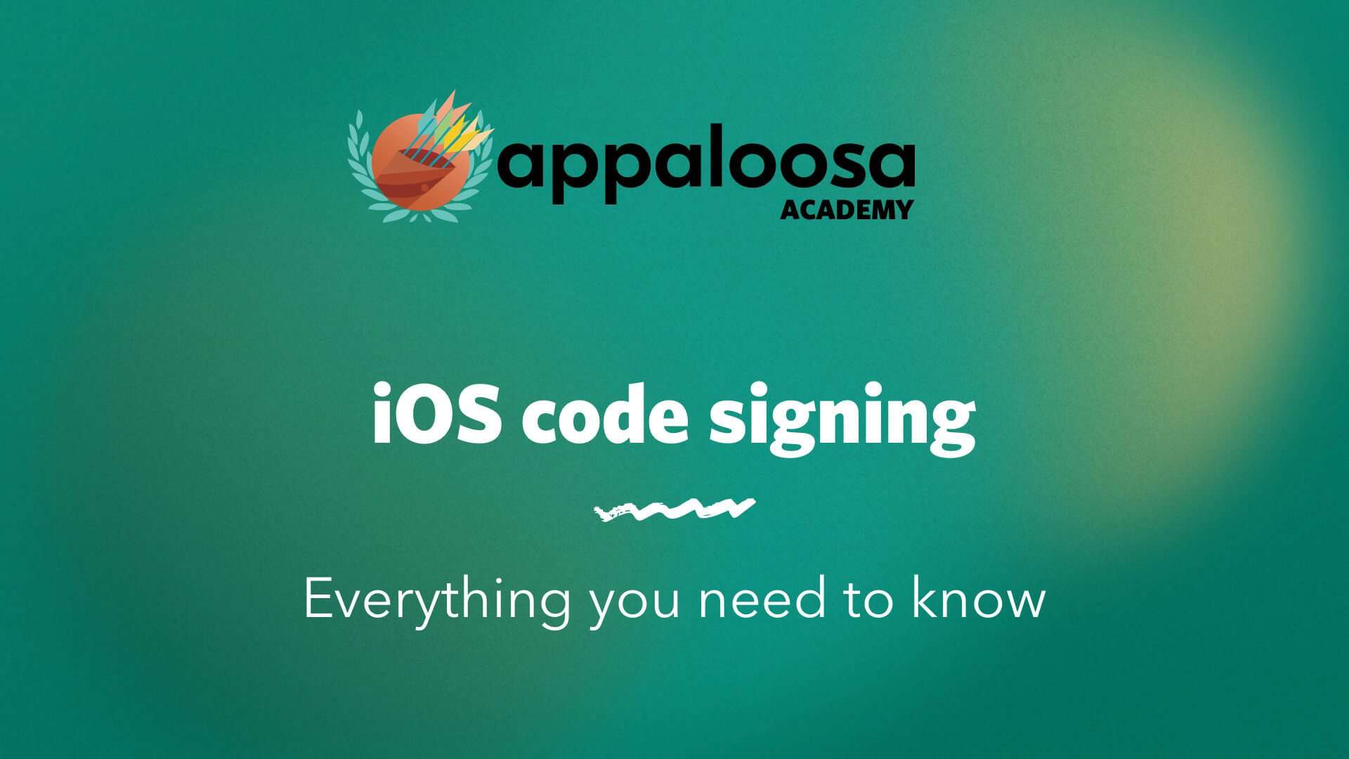 signature d'apps iOS